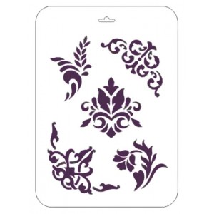 Трафарет Event Design ВНТ-049 "Узоры виньетки", 31х21 см